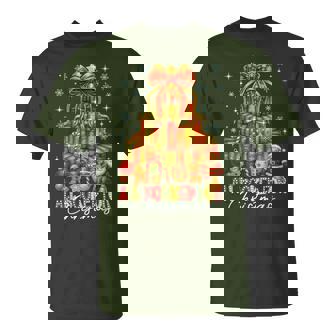 All Booked For Christmas Tree Lights Xmas Book Lovers Women T-Shirt - Thegiftio