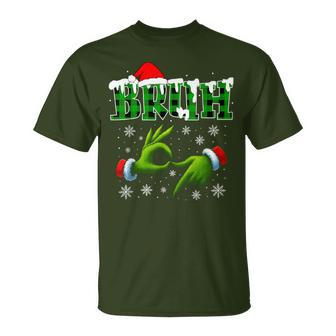 Bruh 67 Six Seven 6 7 Meme Christmas T-Shirt - Thegiftio UK