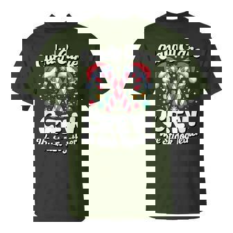 Candy Cane Crew We Stick Together Christmas Spirit Family T-Shirt - Monsterry