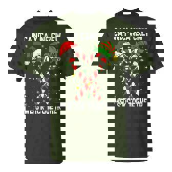 Candy Cane Squad Christmas Family Matching Pajamas T-Shirt - Thegiftio