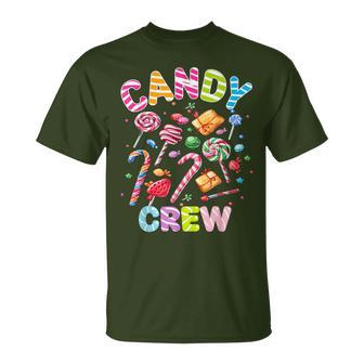 Candy Land Candy Crew Sweetie Candy Squad Cool Christmas T-Shirt - Seseable