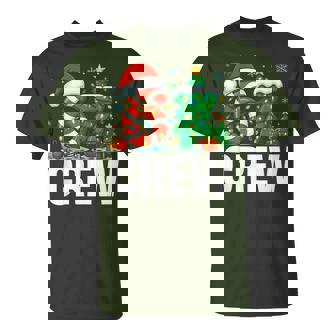 Christmas 67 Crew Candy Cane Lights Holiday T-Shirt - Thegiftio