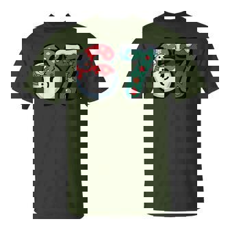 Christmas 67 Winter Snowman Snowflake T-Shirt - Thegiftio