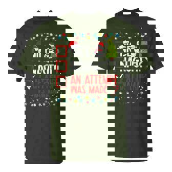 Christmas Checklist Naughty Nice An Attempt Was Made T-Shirt - Monsterry