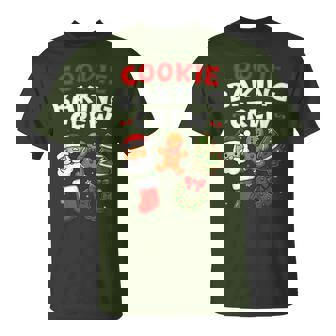 Christmas Cookie Baking Crew Cookies Cooking Family Matching T-Shirt - Monsterry