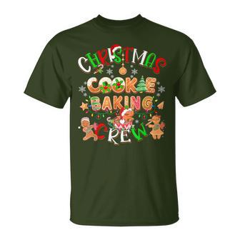 Christmas Cookie Baking Crew Family Holiday Holiday T-Shirt - Thegiftio
