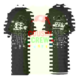 Christmas Cousin Crew 2025 Matching Xmas Family Pajama T-Shirt - Thegiftio