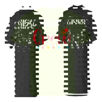 Christmas Crew Family Matching Group Family Friends T-Shirt - Monsterry