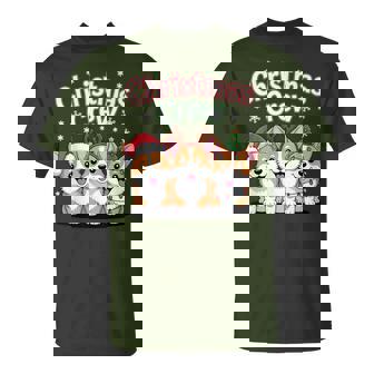 Christmas Crew Xmas Puppy Dog Christmas Welsh Corgi T-Shirt | Mazezy