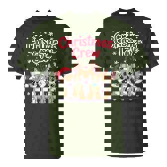 Christmas Crew Xmas Puppy Toy Dog Christmas Chihuahua T-Shirt | Mazezy