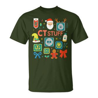 Christmas Ct Scan Cat Scan Radiographer Medical Imaging T-Shirt - Thegiftio UK