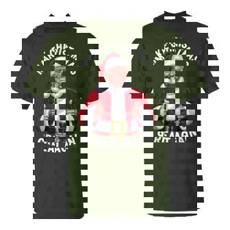 Make Christmas Great Again Xmas Trump Pj Pajamas Ugly T-Shirt | Seseable FR