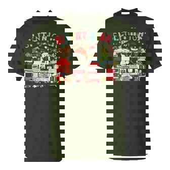 Christmas Nurse Peppermint Mocha Propofol Icu Rn Ed Er Nurse T-Shirt | Mazezy