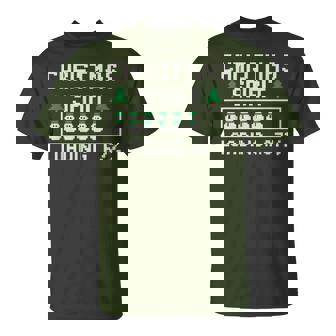 Christmas Spirit Loading 67 67 Xmas Gamer T-Shirt - Monsterry