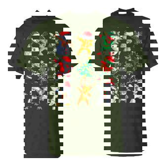 Christmas Squad Santa Dabbing Elf Family Matching Boys Girls T-Shirt - Thegiftio