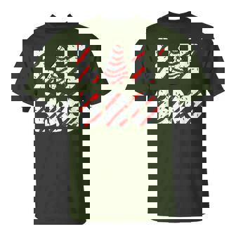 Christmas Tree Cake Matching Family Party Pajama Lil Bro T-Shirt - Thegiftio