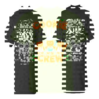 Cookie Baking Crew Christmas Gingerbread Team Squad Family T-Shirt - Seseable