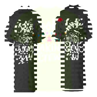 Cookie Baking Crew Family Fun Christmas Festive Baking T-Shirt - Monsterry