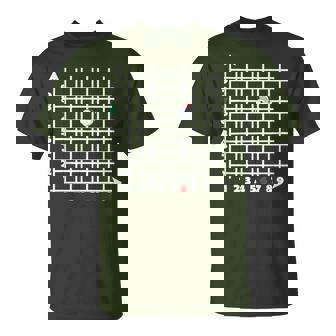 Coordinate 67 Math Teacher Christmas 67 Math Lover T-Shirt - Thegiftio