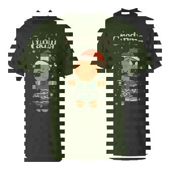 Cute Grandma Gingerbread Family Matching Christmas Women T-Shirt | Mazezy