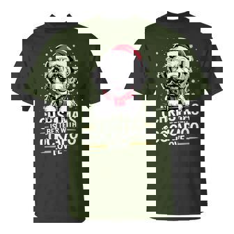 Cute Xmas Puppy Dog Christmas Is Better With Cockapoo Love T-Shirt | Mazezy