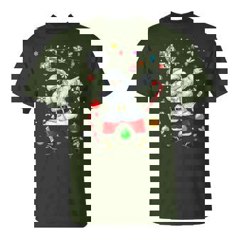 Dabbing Santa Christmas Disco Retro 70S 80S Vibes Hippie T-Shirt | Mazezy