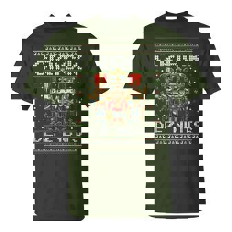 Deez Nutcracker Nuts Christmas Ugly Xmas Present T-Shirt - Thegiftio