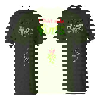 I Didn't Make The Rules Naughty Christmas Holiday Cartoon T-Shirt | Seseable CA