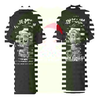 This Is My Dumb White Elephant Christmas Xmas Under 15 20 T-Shirt - Thegiftio