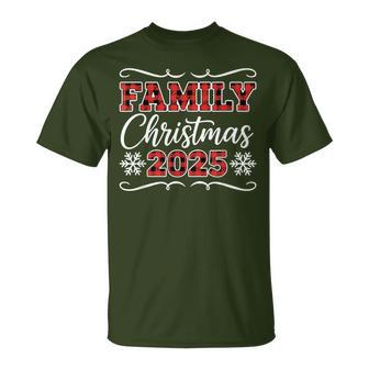 Family Christmas 2025 Christmas Crew 2025 T-Shirt - Thegiftio UK