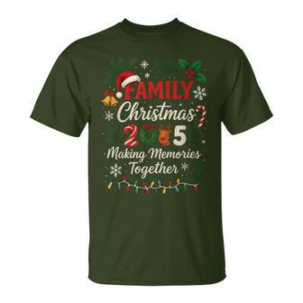 Family Christmas 2025 Matching Santa Pajamas T-Shirt - Thegiftio UK