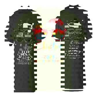 Family Christmas Cruise 2025 Festive Family Cruise Vacation T-Shirt - Monsterry