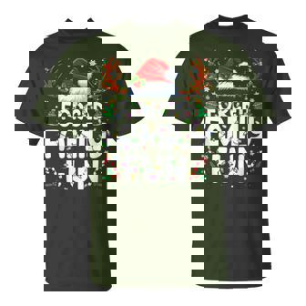 Forced Family Fun Christmas Pajamas Family Xmas T-Shirt - Monsterry