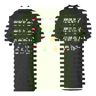 67 Meme Christmas Math Teacher Santa Six Seven Puzzle T-Shirt | Mazezy