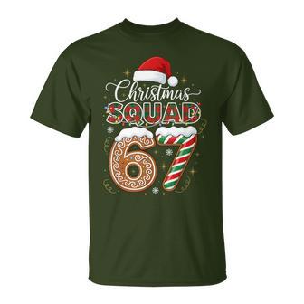 67 Six Seven Meme Brainrot 67 Christmas Squad T-Shirt - Thegiftio UK