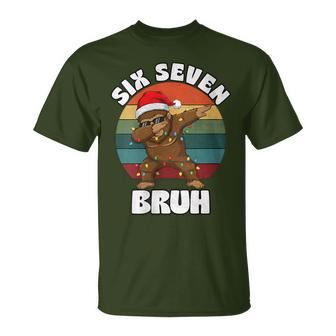 Bigfoot Santa Christmas 67 Meme Xmas Yeti Boys Girls T-Shirt - Thegiftio UK