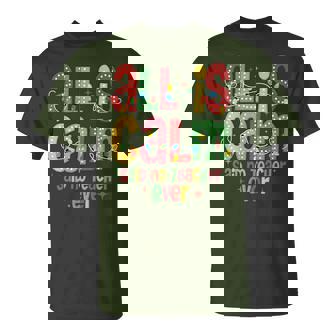 All Is Calm Said No Teacher Christmas Teacher T-Shirt | Mazezy