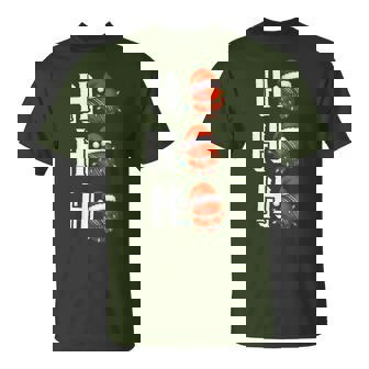 Cricket Player Mom Wife Christmas Hat Lights On Ball T-Shirt | Mazezy