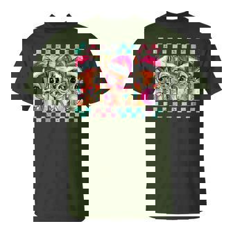 Reindeer Rudolph Christmas Xmas Family Holiday Vintage T-Shirt - Seseable