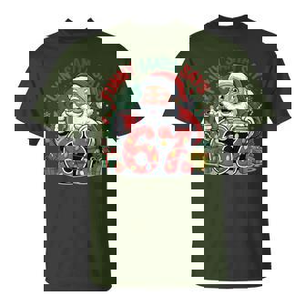 Santa Says Six Seven Christmas 67 Meme Holiday Humor T-Shirt - Monsterry