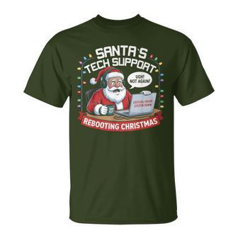 Santa's Tech Support T-Shirt - Thegiftio UK