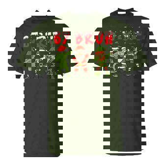 Six Seven 67 Bruh Christmas – Dabbing Santa & Friends T-Shirt - Seseable