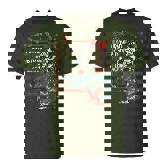 Teacher Christmas Xmas I Survived 67 Days Of Teaching T-Shirt | Seseable FR