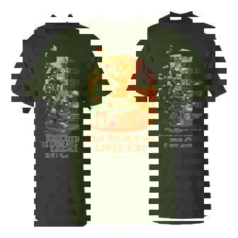 Vintage Christmas Cat – Tree Decorating Level T-Shirt - Monsterry