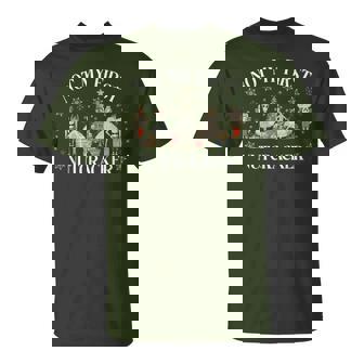 Vintage Not My First Nutcracker Sugar Fairy Plum Xmas T-Shirt | Mazezy