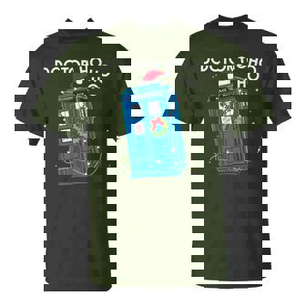 Funy Doctor Ho Ho Ho Christmas Apparel T-Shirt | Mazezy