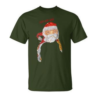 Goo Goo Gaga Santa Claus T-Shirt - Monsterry