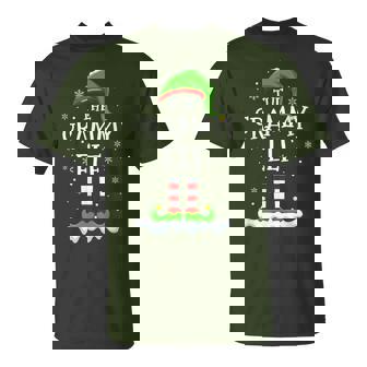 Grammy Elf Squad Xmas Family Matching Group Christmas Elf T-Shirt - Thegiftio