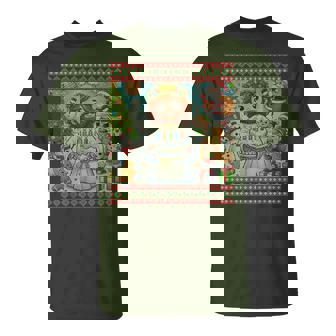 Happy Birthday Jesus Christian Christmas Ugly Xmas Women T-Shirt | Seseable CA