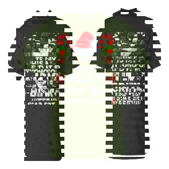 This Is Too Hot For Ugly Christmas Sweater Xmas W T-Shirt - Monsterry